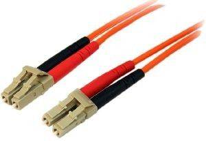 STARTECH MULTIMODE 50/125 DUPLEX FIBER PATCH CABLE LC - LC 1M