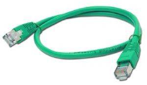 CABLEXPERT PP22-0.5M/G GREEN FTP PATCH CORD MOLDED STRAIN RELIEF 50U PLUGS 0.5M