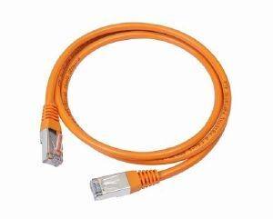 CABLEXPERT PP22-0.5M/O ORANGE FTP PATCH CORD MOLDED STRAIN RELIEF 50U PLUGS 0.5M CABLEXPERT PP22-0.5M/O ORANGE FTP PATCH CORD MOLDED STRAIN RELIEF 50U PLUGS 0.5M