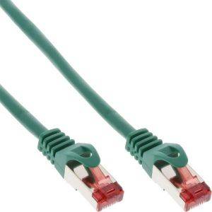 INLINE PATCH CABLE S/FTP PIMF CAT.6 250MHZ PVC CCA GREEN 3M