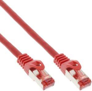 INLINE PATCH CABLE S/FTP PIMF CAT.6 250MHZ COPPER HALOGEN FREE RED 2M