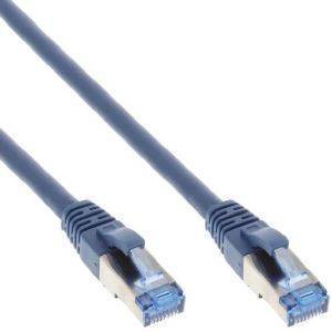 INLINE PATCH CABLE S/FTP PIMF CAT.6A HALOGEN FREE 500MHZ BLUE 1.5M INLINE PATCH CABLE S/FTP PIMF CAT.6A HALOGEN FREE 500MHZ BLUE 1.5M