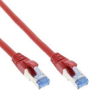 INLINE PATCH CABLE S/FTP PIMF CAT.6A HALOGEN FREE 500MHZ RED 1.5M