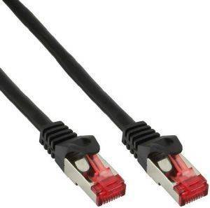 INLINE PATCH CABLE S/FTP PIMF CAT.6 250MHZ PVC CCA BLACK 5M