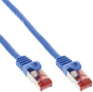 INLINE PATCH CABLE S/FTP PIMF CAT.6 250MHZ PVC COPPER BLUE 7.5M