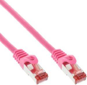 INLINE PATCH CABLE S/FTP PIMF CAT.6 250MHZ PVC COPPER PINK 10M INLINE PATCH CABLE S/FTP PIMF CAT.6 250MHZ PVC COPPER PINK 10M