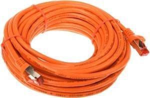 INLINE PATCH CABLE CAT.6 S/FTP RJ45 10M ORANGE
