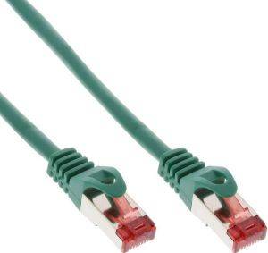 INLINE PATCH CABLE S/FTP PIMF CAT.6 250MHZ COPPER HALOGEN FREE GREEN 5M