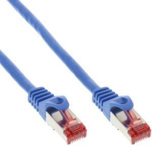 INLINE PATCH CABLE S/FTP PIMF CAT.6 250MHZ COPPER HALOGEN FREE BLUE 7.5M