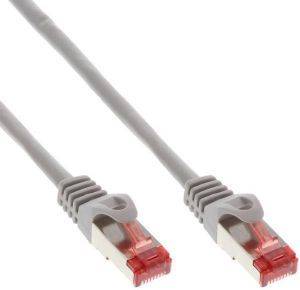 INLINE PATCH CABLE S/FTP PIMF CAT.6 250MHZ COPPER HALOGEN FREE GREY 10M