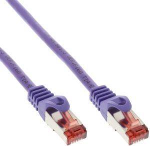 INLINE PATCH CABLE S/FTP PIMF CAT.6 250MHZ PVC COPPER PURPLE 15M INLINE PATCH CABLE S/FTP PIMF CAT.6 250MHZ PVC COPPER PURPLE 15M