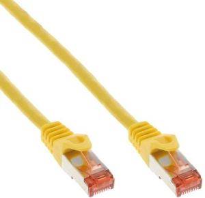 INLINE PATCH CABLE S/FTP PIMF CAT.6 250MHZ PVC COPPER YELLOW 15M