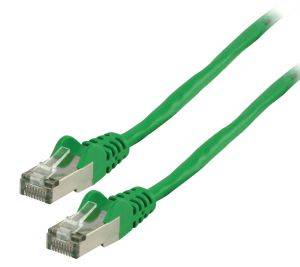 VALUELINE VLCP85110G0.50 NETWORK FTP CABLE CAT5E RJ45 MALE - RJ45 MALE 0.5M GREEN