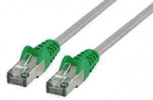 VALUELINE VLCP85150E3.00 FTP CAT5E CROSS NETWORK CABLE 3M GREY/GREEN