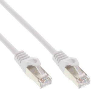 INLINE PATCH CABLE SF/UTP CAT.5E WHITE 7.5M