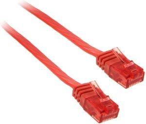 INLINE PATCH CABLE FLAT U/UTP CAT.6 7M RED