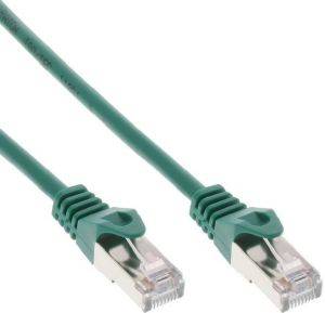 INLINE PATCH CABLE F/UTP CAT.5E GREEN 20M