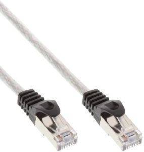INLINE PATCH CABLE SF/UTP CAT.5E TRANSPARENT 20M INLINE PATCH CABLE SF/UTP CAT.5E TRANSPARENT 20M