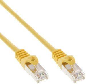 INLINE PATCH CABLE SF/UTP CAT.5E YELLOW 20M