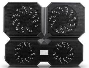 DEEPCOOL MULTICORE X6 DUAL 140MM + DUAL 100MM NOTEBOOK COOLER 15.6\'\' BLACK