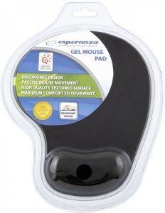 ESPERANZA EA137K GEL MOUSEPAD BLACK ESPERANZA EA137K GEL MOUSEPAD BLACK