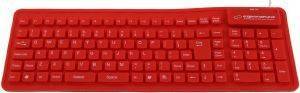  ESPERANZA EK126R SILICONE WIRED FOR TABLETS/COMPUTERS RED