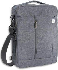 4SMARTS CAMBRIDGE MULTIMEDIA BAG 13.3\'\' BLUE/GREY MESSENGER