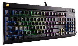  CORSAIR STRAFE RGB MECHANICAL GAMING KEYBOARD - CHERRY MX SILENT - NA VERSION