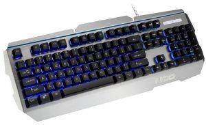  NOD G-KBD-001 GAMING BACKLIGHT LED BRUSHED ALUMINUM