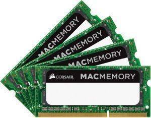 RAM CORSAIR CMSA32GX3M4C1866C11 32GB (4X8GB) SO-DIMM DDR3 1866MHZ MAC MEMORY QUAD KIT RAM CORSAIR CMSA32GX3M4C1866C11 32GB (4X8GB) SO-DIMM DDR3 1866MHZ MAC MEMORY QUAD KIT