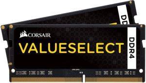 RAM CORSAIR CMSO16GX4M2A2133C15 VALUE SELECT 16GB (2X8GB) SO-DIMM DDR4 2133MHZ DUAL KIT RAM CORSAIR CMSO16GX4M2A2133C15 VALUE SELECT 16GB (2X8GB) SO-DIMM DDR4 2133MHZ DUAL KIT