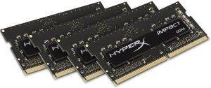 RAM HYPERX HX424S15IBK4/16 16GB (4X4GB) SO-DIMM DDR4 2400MHZ HYPERX IMPACT QUAD KIT