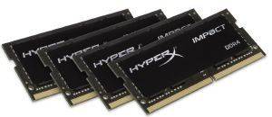 RAM HYPERX HX421S14IBK4/32 32GB (4X8GB) SO-DIMM DDR4 2133MHZ HYPERX IMPACT QUAD KIT RAM HYPERX HX421S14IBK4/32 32GB (4X8GB) SO-DIMM DDR4 2133MHZ HYPERX IMPACT QUAD KIT