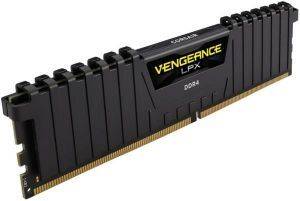 RAM CORSAIR CMK8GX4M1A2400C16 VENGEANCE LPX BLACK 8GB DDR4 2400MHZ