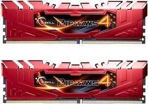 RAM G.SKILL F4-2800C16D-8GRR 8GB (2X4GB) DDR4 2400MHZ RIPJAWS 4 RED DUAL CHANNEL KIT RAM G.SKILL F4-2800C16D-8GRR 8GB (2X4GB) DDR4 2400MHZ RIPJAWS 4 RED DUAL CHANNEL KIT