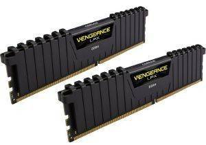 RAM CORSAIR CMK8GX4M2B3000C15 VENGEANCE LPX BLACK 8GB (2X4GB) DDR4 3000MHZ DUAL KIT