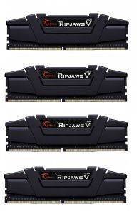 RAM G.SKILL F4-3400C16Q-32GVK 32GB (4X8GB) DDR4 3400MHZ RIPJAWS V QUAD CHANNEL KIT