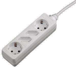 HAMA 121921 4-WAY POWER STRIP WITH CHILD PROTECTION 1.4M WHITE HAMA 121921 4-WAY POWER STRIP WITH CHILD PROTECTION 1.4M WHITE