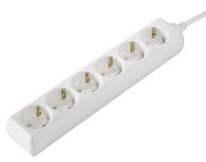 HAMA 30383 6WAY DISTRIBUTION PANEL WHITE HAMA 30383 6WAY DISTRIBUTION PANEL WHITE