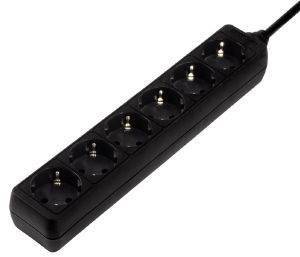 HAMA 30393 6WAY POWER STRIP BLACK HAMA 30393 6WAY POWER STRIP BLACK