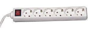 COS-B-06KP ΠΟΛΥΠΡΙΖΟ 6 ΘΕΣΕΩΝ ΜΕ ΔΙΑΚΟΠΤΗ WHITE COS-B-06KP ΠΟΛΥΠΡΙΖΟ 6 ΘΕΣΕΩΝ ΜΕ ΔΙΑΚΟΠΤΗ WHITE