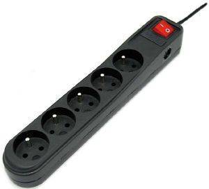 ACTIVEJET ACP-5CL/1.5M-BK CLASSIC POWER STRIP 1.5M BLACK �� ��������