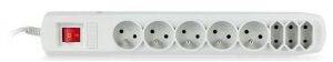 ACTIVEJET APN-8G/5M-GR POWER STRIP 5M GREY  