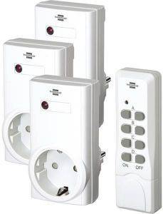 BRENNENSTUHL WIRELESS SWITCH SET RCS 1000N COMFORT WHITE