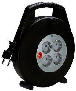 BRENNENSTUHL VARIO LINE 4SOCKET 10M BLACK