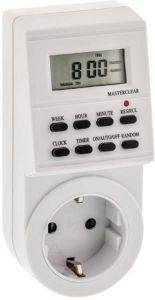 VALUELINE VLTIMER02 7 DAY TIMER SWITCH DIGITAL INDOOR WHITE