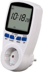 HAMA 108838 PREMIUM DIGITAL WEEKLY TIMER WHITE