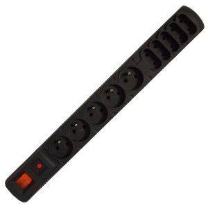 ACAR SURGE PROTECTOR S10 10 SOCKETS 3M BLACK ΜΕ ΔΙΑΚΟΠΤΗ ACAR SURGE PROTECTOR S10 10 SOCKETS 3M BLACK ΜΕ ΔΙΑΚΟΠΤΗ