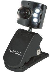 LOGILINK UA0072 WEBCAM USB 8 MEGAPIXEL WITH 6X LED
