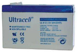 ULTRACELL ULTRACELL UL9-12 12V/9AH REPLACEMENT BATTERY